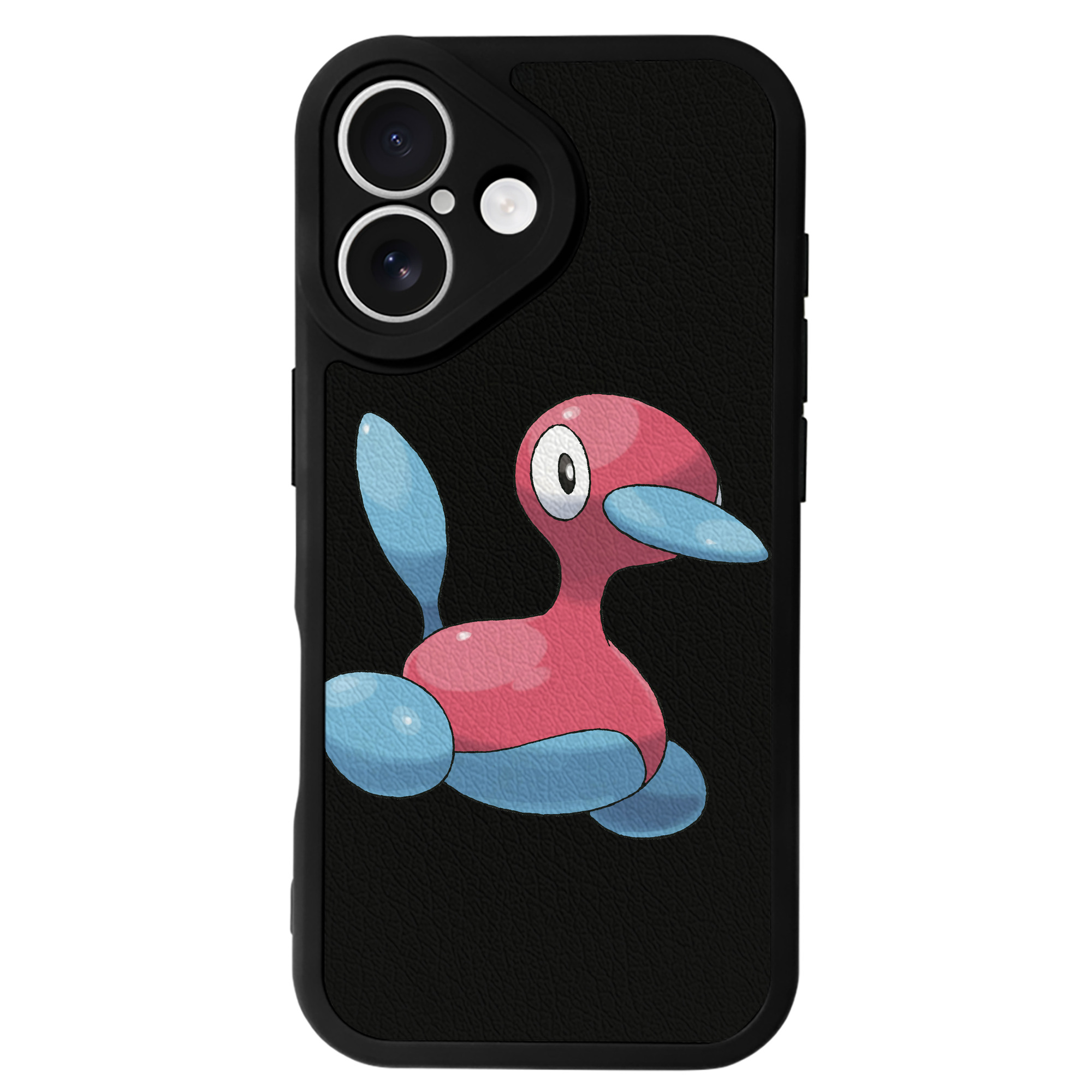 （画像用） ポケットモンスター Pokémon 【iPhone 16シリーズ対応】シリコンスマホケース（レザー調） 材質：シリコン